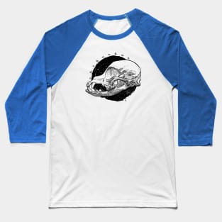 Chihuahua skull Baseball T-Shirt